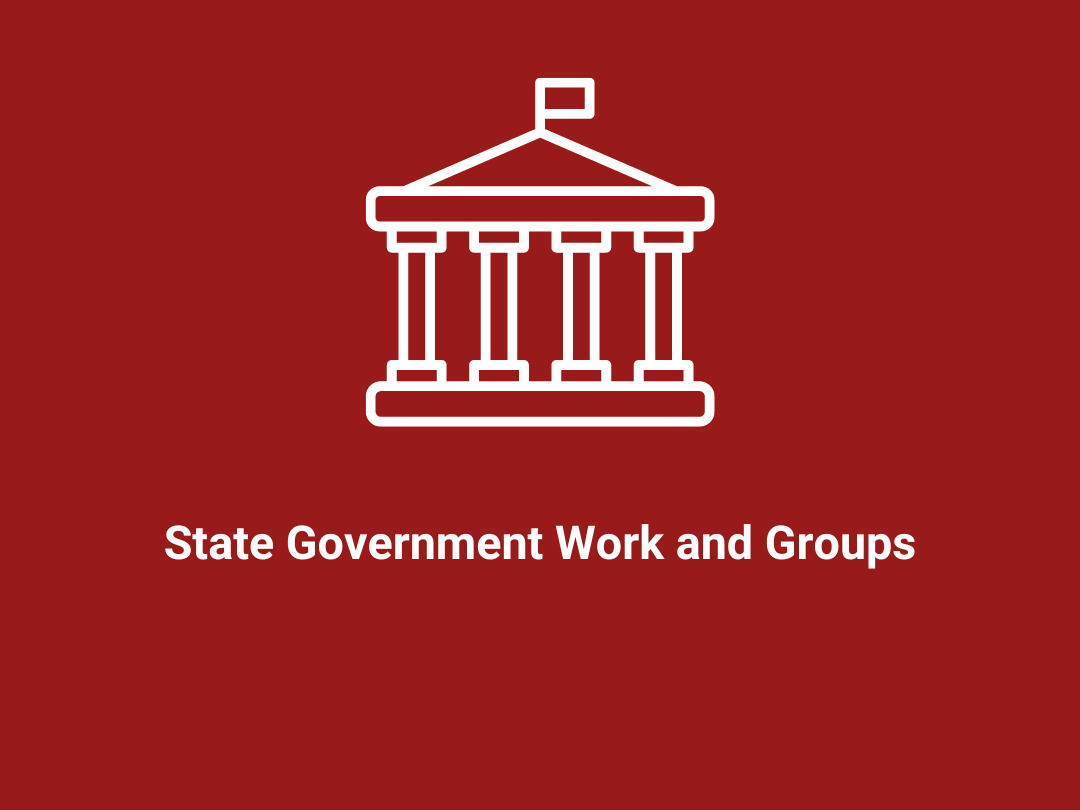 state government work and groups